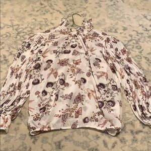 New York & Co. high neck blouse